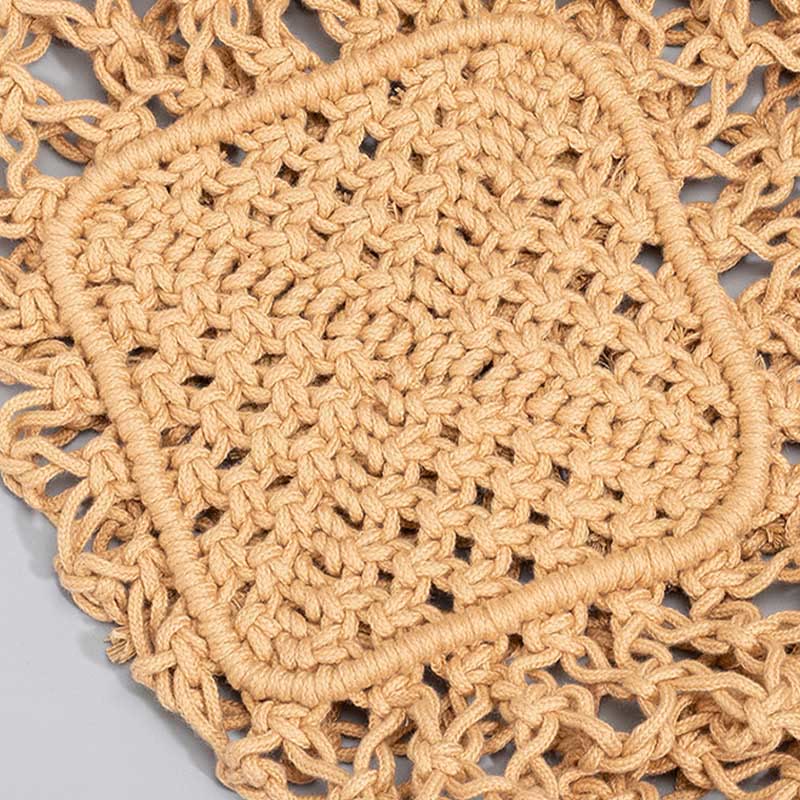 Nimara Ritual Hand-woven Cotton Thread Shoulder Bag Handbags