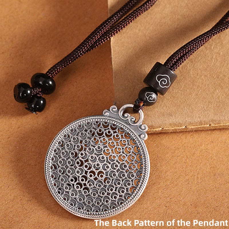 Nimara Ritual 990 Sterling Silver Phoenix Luck Protection Necklace Pendant