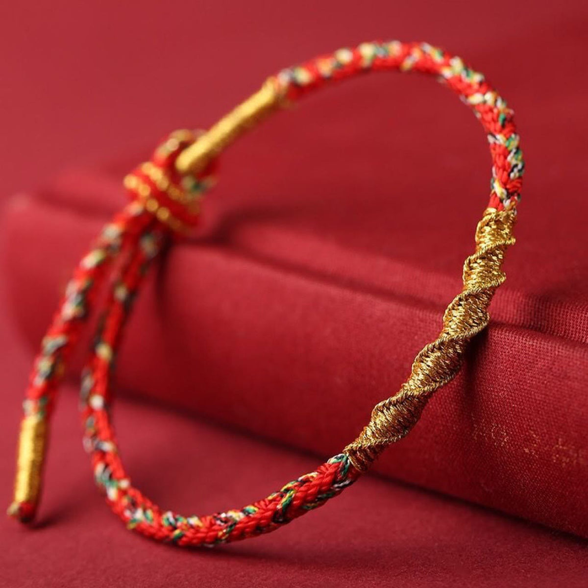 Nimara Ritual Handmade Chinese Zodiac Natal Buddha Protection Strength Braided String Bracelet