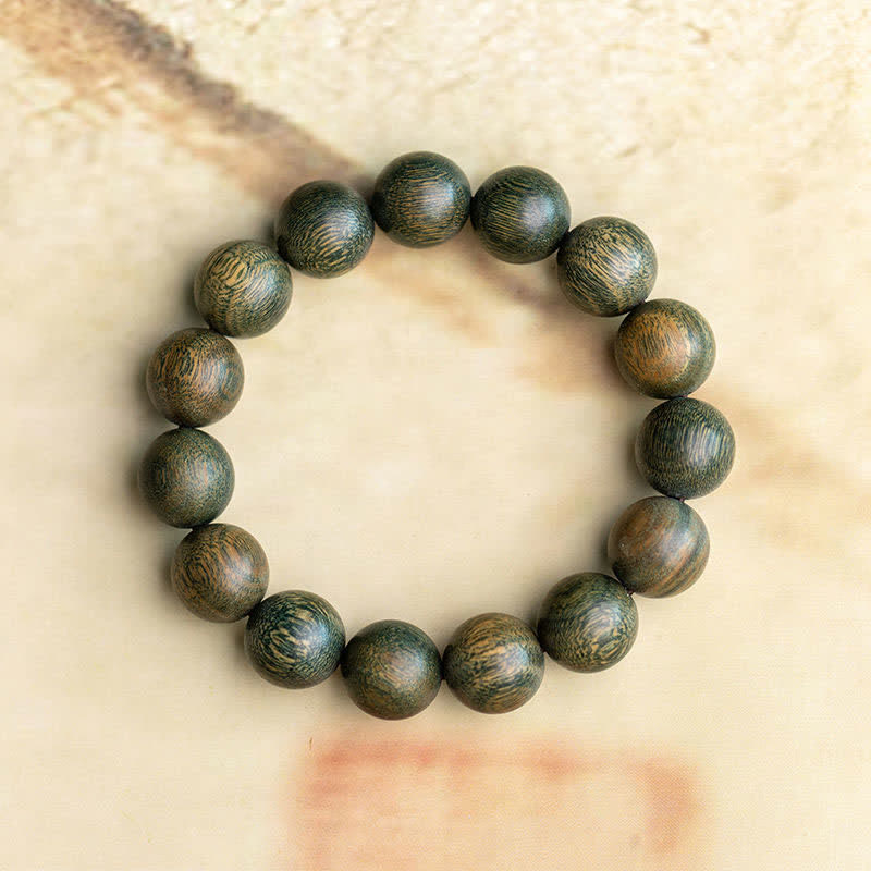 Nimara Ritual Tibetan Green Sandalwood Soothing Cure Bracelet