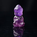 Nimara Ritual Various Crystal Amethyst Pink Crystal White Crystal Citrine Buddha Carved Spiritual Healing Necklace Pendant Decoration