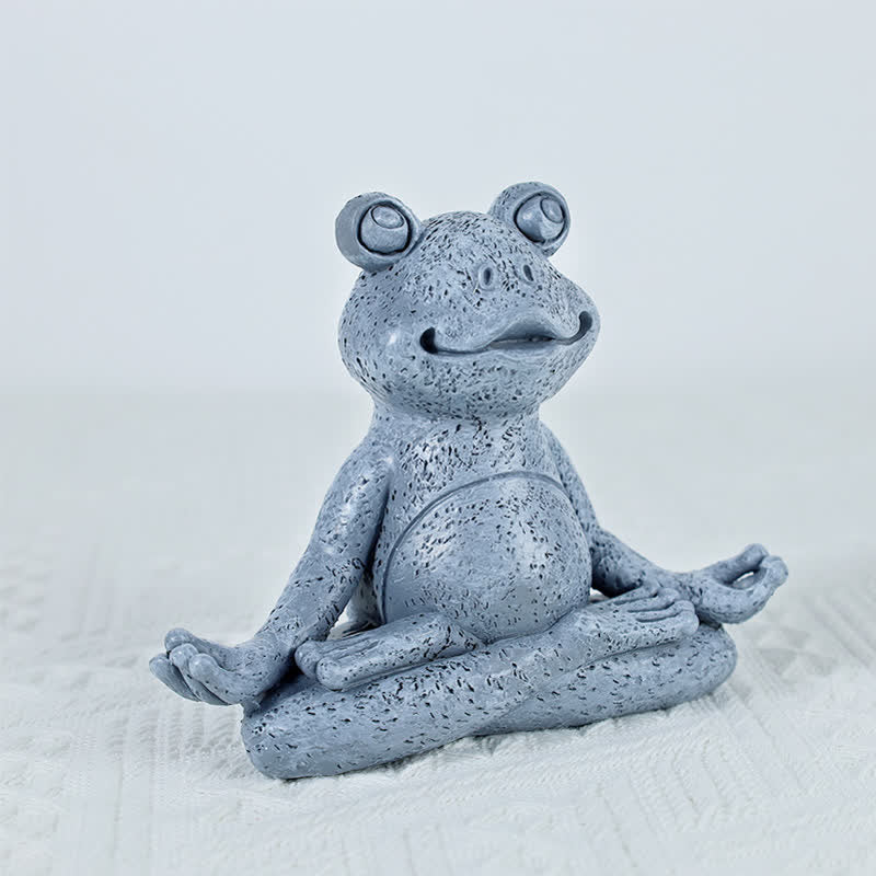 Nimara Ritual Meditating Zen Dog Cat Frog Decoration
