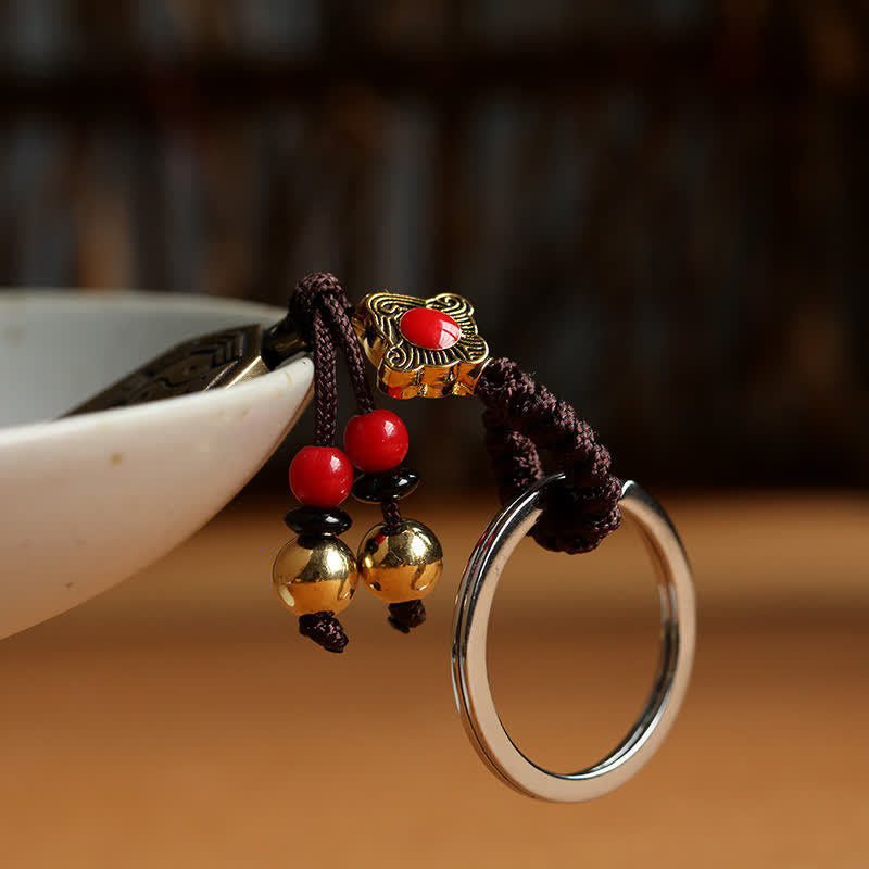 Nimara Ritual Feng Shui Bagua Yin Yang Balance Peace Keychain