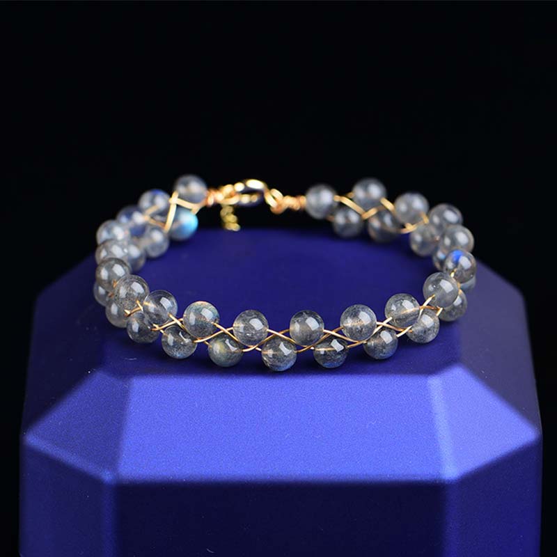 Nimara Ritual Natural Moonstone Love Blessing Bracelet