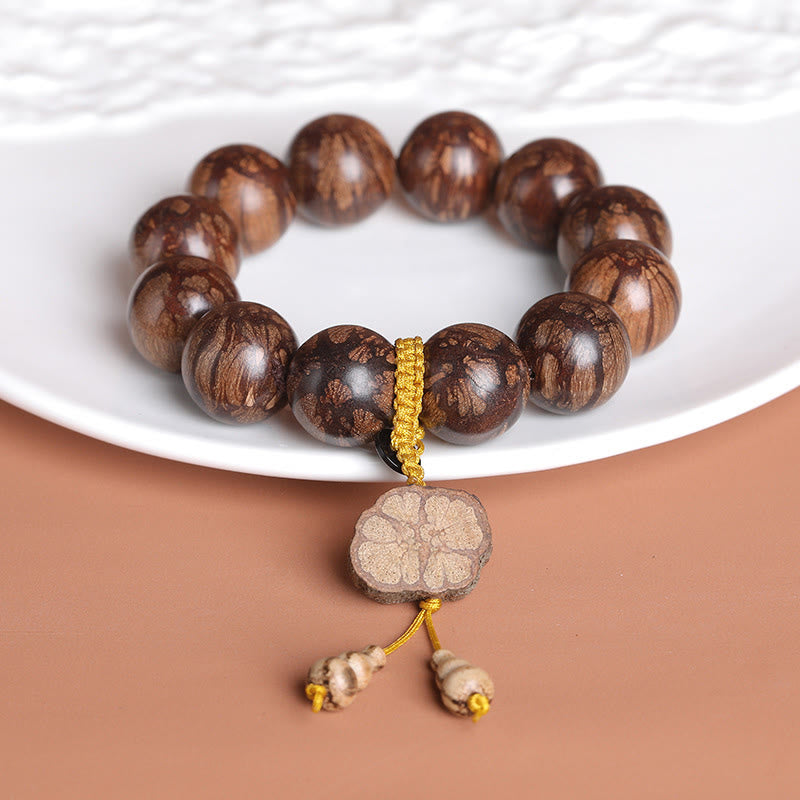 Nimara Ritual Plum Blossom Wood Inner Peace Bracelet