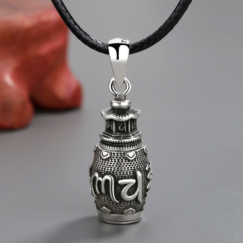 Nimara Ritual Om Mani Padme Hum Copper Creativity Necklace Pendant
