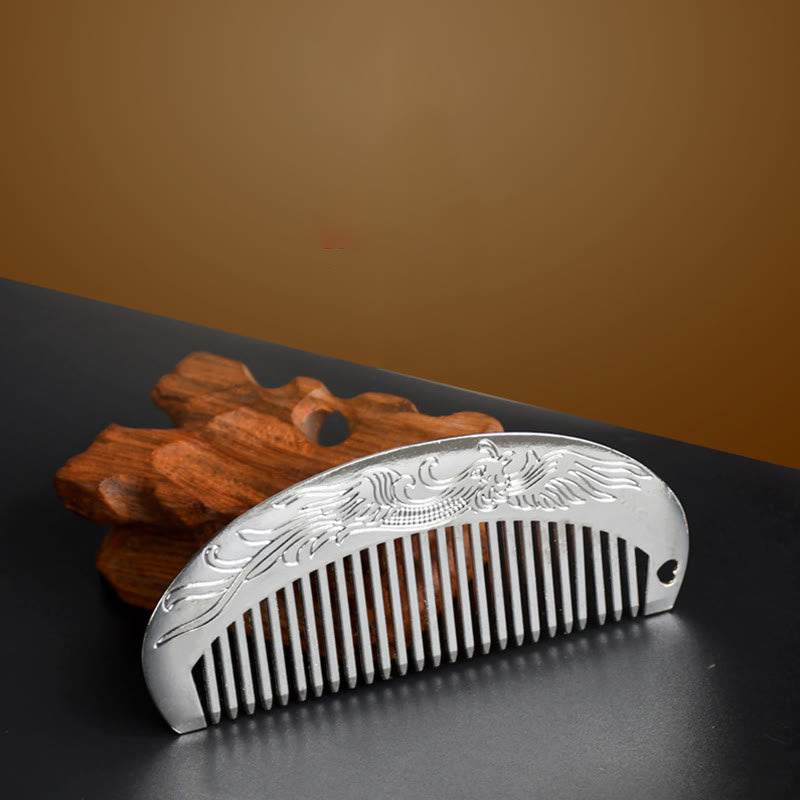 Nimara Ritual Lucky Dragon Phoenix Protection Strength Comb