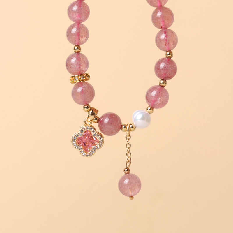 Nimara Ritual "Wishing Love and Sweet Blessings" Quartz Bracelet Includes Gift Message Card