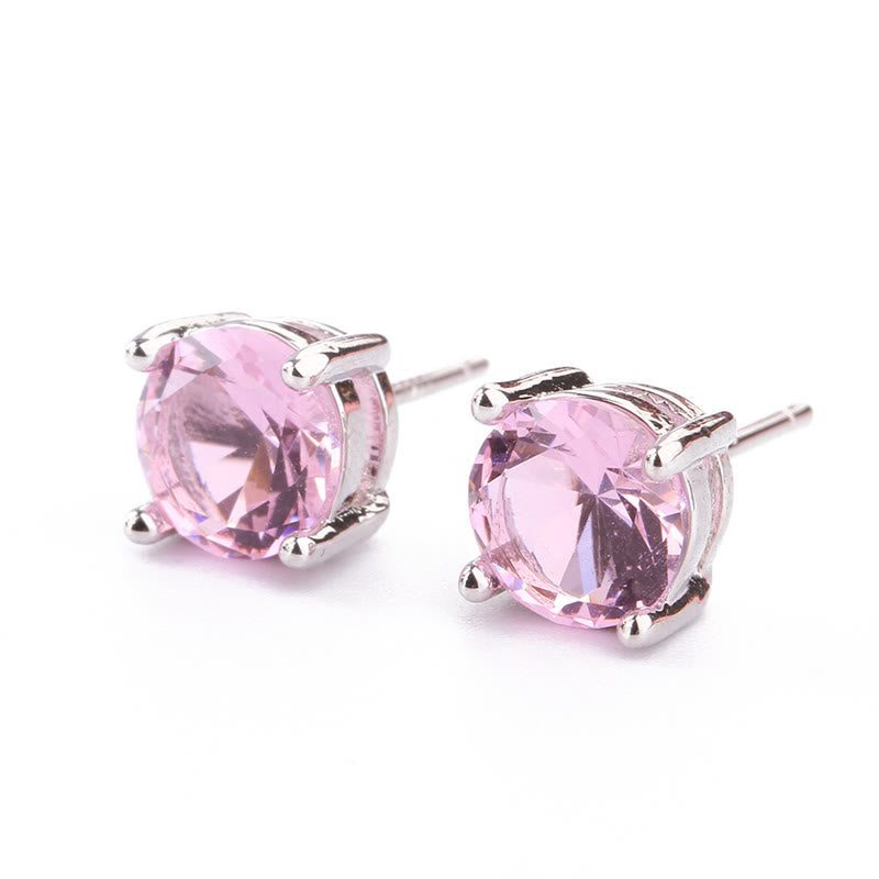 Nimara Ritual Natural Various Gemstone Amethyst Love Earrings