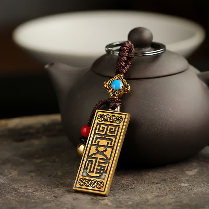 Nimara Ritual Namo Amitabha Peace Blessing Keychain