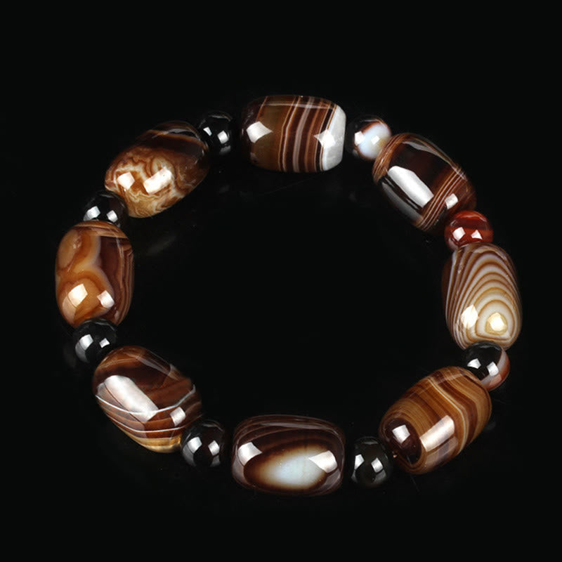 Nimara Ritual Natural Sardonyx Courage Happiness Bracelet