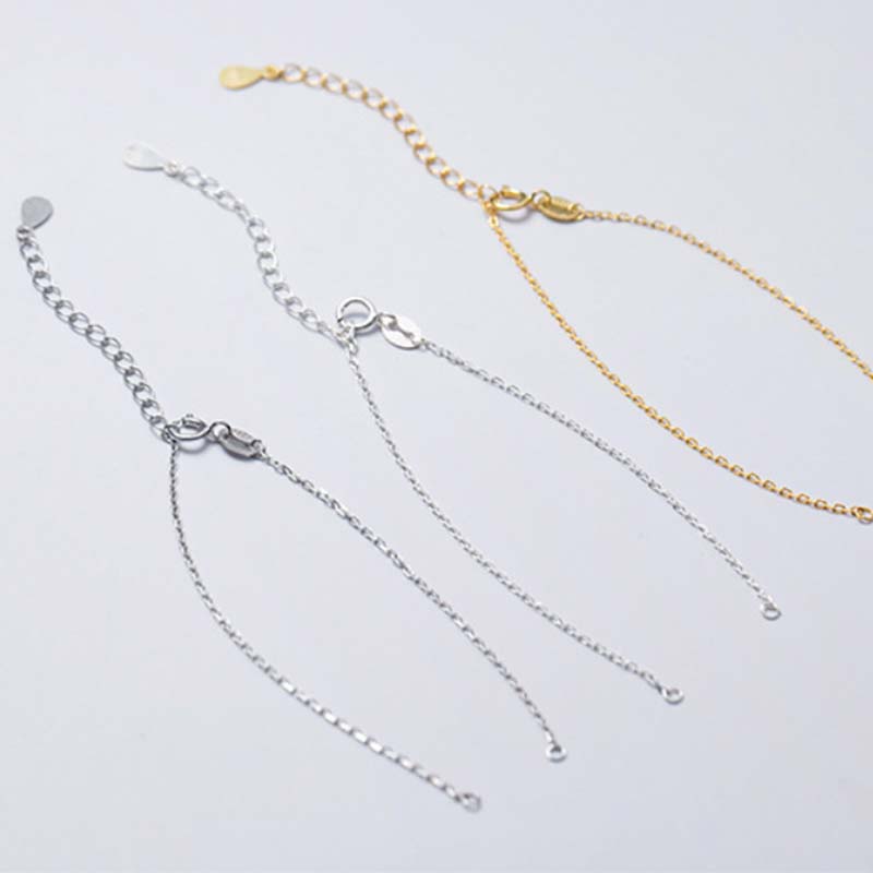 Nimara Ritual 925 Sterling Silver Semi-finished Chain Blessing Bracelet