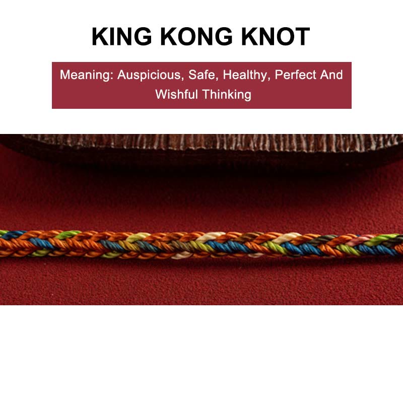 Nimara Ritual "May you be healthy and happy" Lucky Multicolored Bracelet