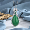 Nimara Ritual Cyan Jade Harmony Necklace