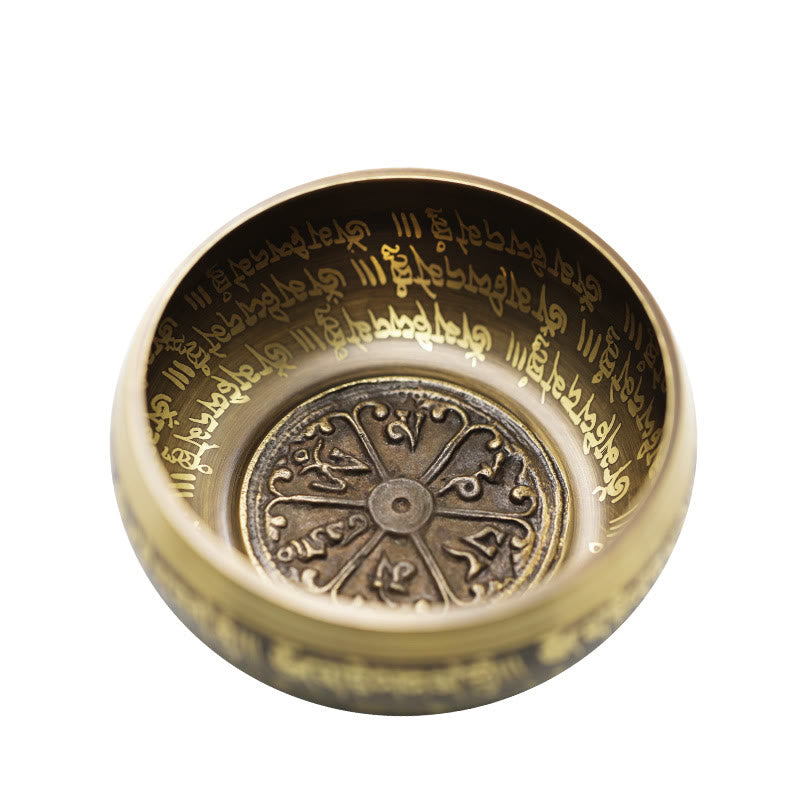 Nimara Ritual Tibetan Meditation Sound Bowl Handcrafted for Healing and Mindfulness Singing Bowl Set