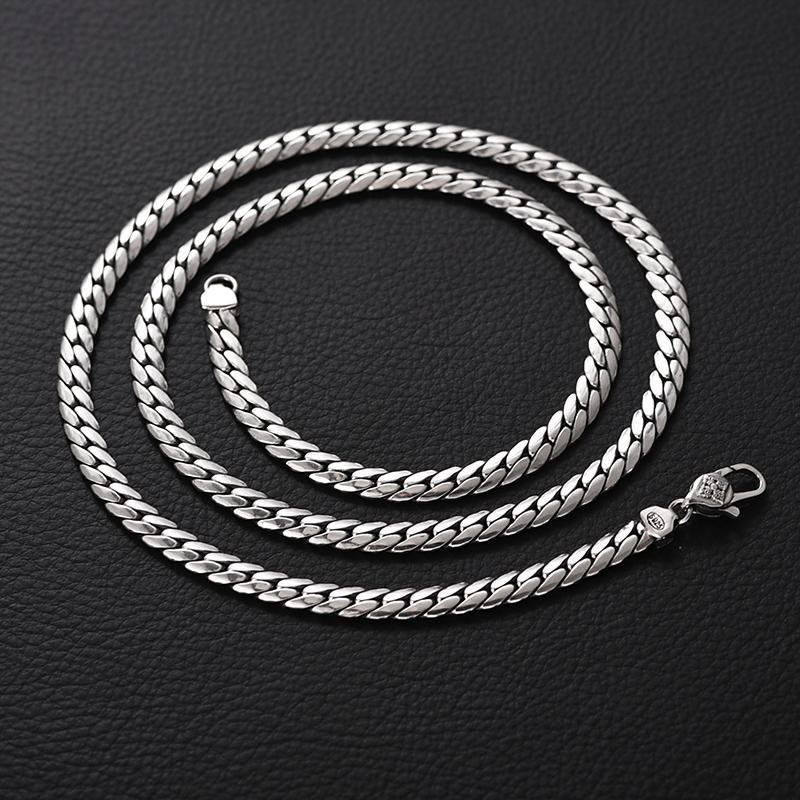 Nimara Ritual Double Dorje Vajra Strength Punk Copper Chain Bracelet Necklace
