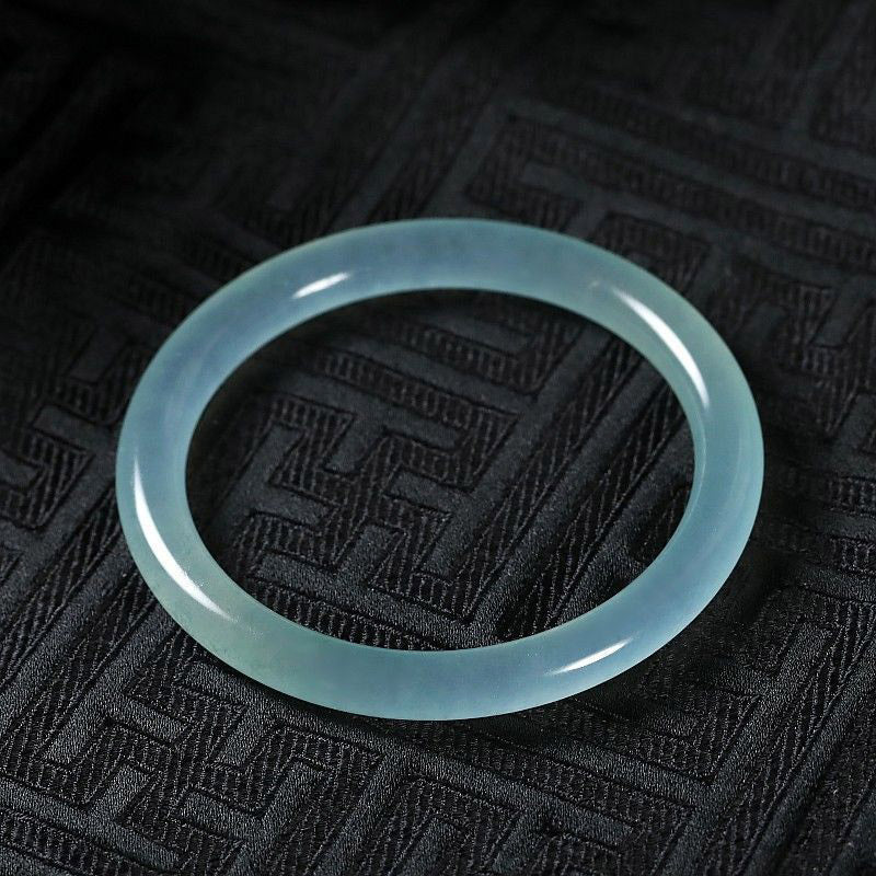 Nimara Ritual Natural Jade Healing Blessing Bangle Bracelet