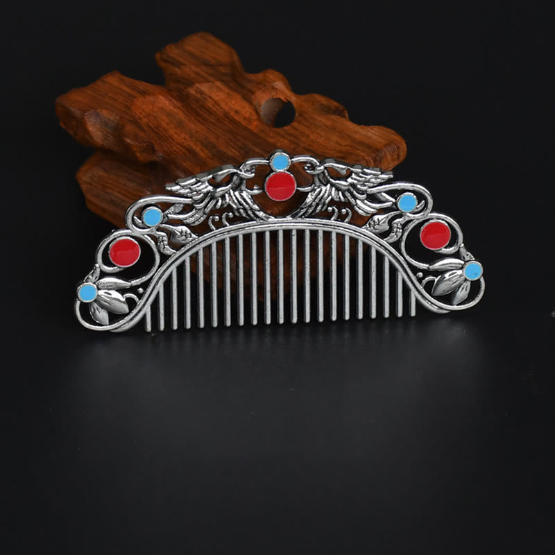 Nimara Ritual Lucky Dragon Phoenix Protection Strength Comb