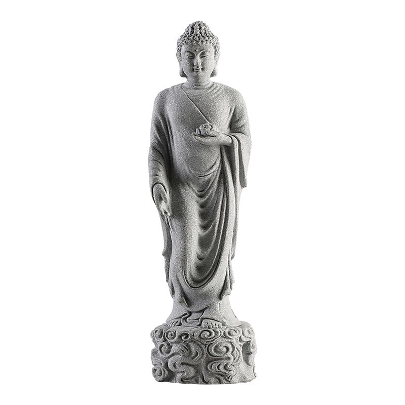 Nimara Ritual Meditation Buddha Auspicious Clouds Design Serenity Home Decoration