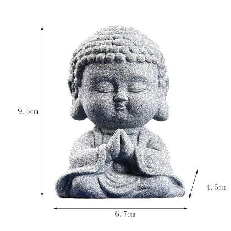 Nimara Ritual Meditation Praying Buddha Compassion Serenity Home Decoration