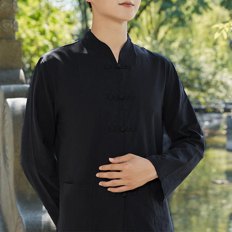 Nimara Ritual Spiritual Zen Practice Yoga Meditation Prayer Clothing Men's Set