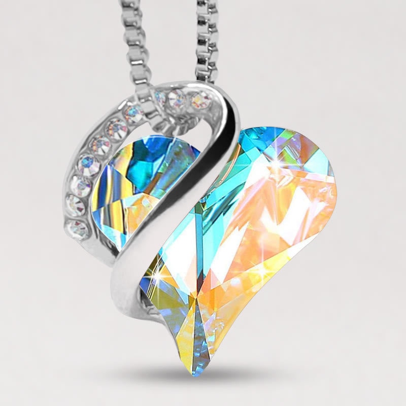 Nimara Ritual Love Heart Birthstone Healing Energy Necklace Pendant