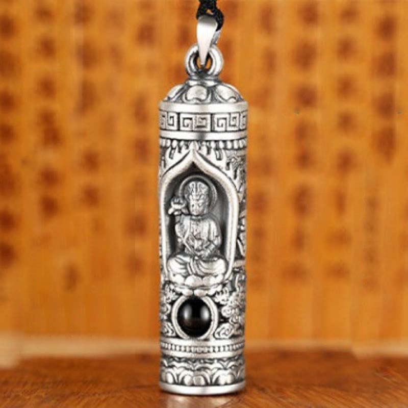 Nimara Ritual Chinese Zodiac Natal Buddha Projection Prosperity Necklace Pendant