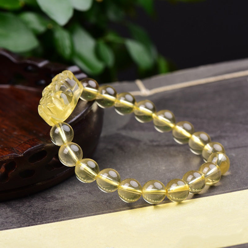 Nimara Ritual FengShui Citrine PiXiu Wealth Bracelet