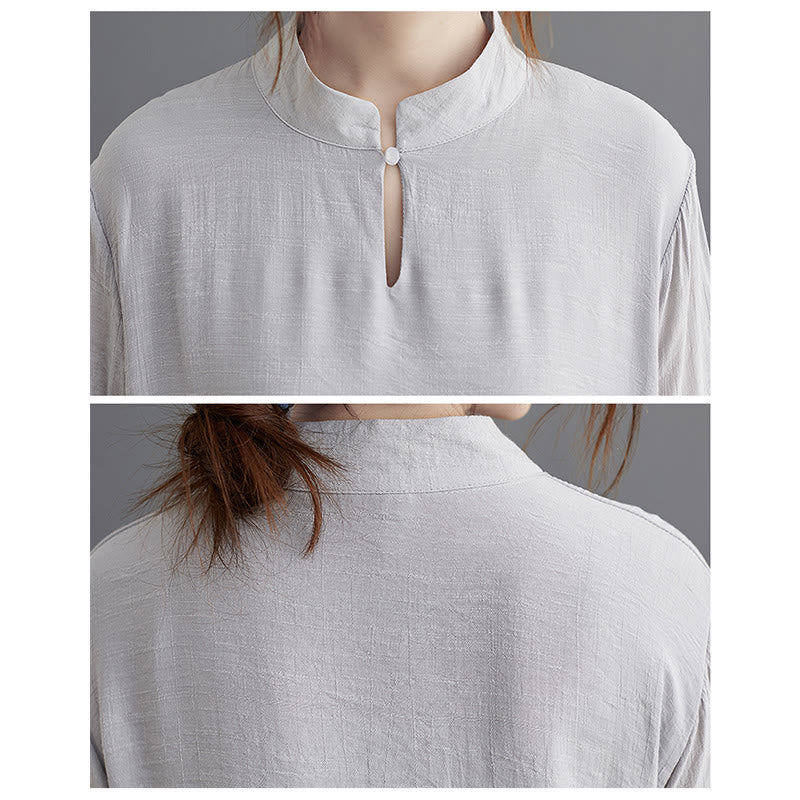 Nimara Ritual Simple Pattern Meditation Prayer Spiritual Zen Practice Yoga Clothing Women's Set