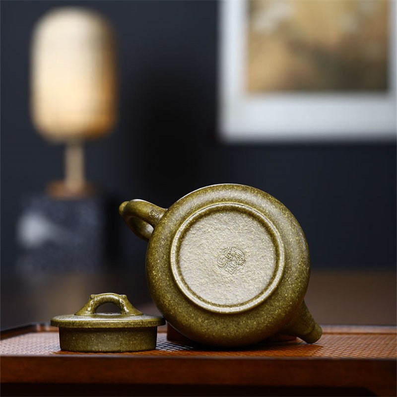 Nimara Ritual Yixing Semi-handmade Yellow Green Purple Clay Kung Fu Teapot 240ml