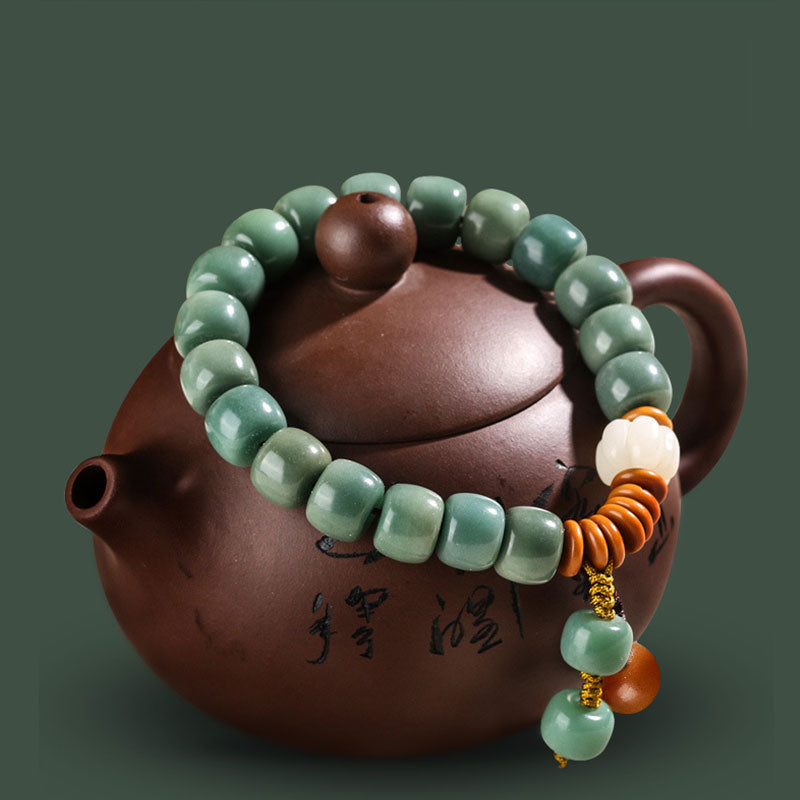 Nimara Ritual Cyan Bodhi Seed Success Bracelet