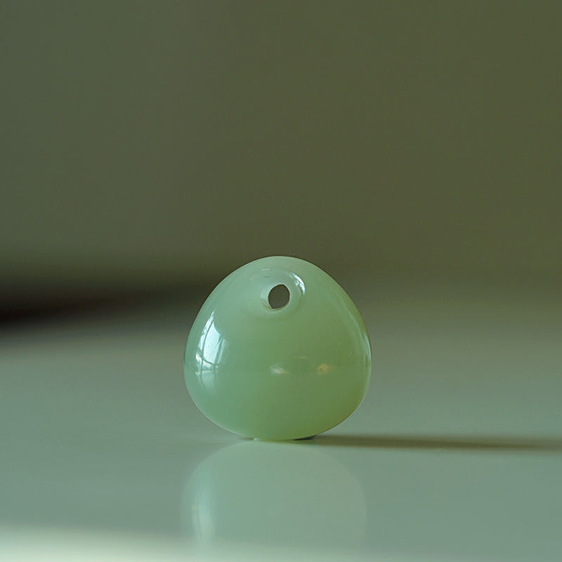 Nimara Ritual Natural Jade Luck Prosperity Necklace Pendant