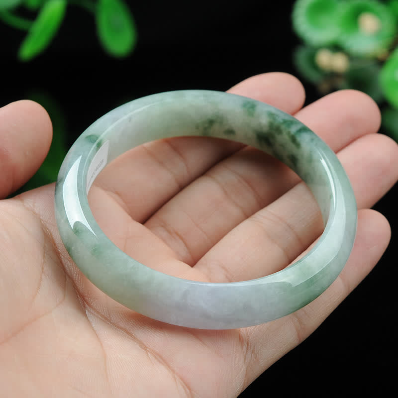 Nimara Ritual Jade Luck Blessing Prosperity Bracelet Bangle