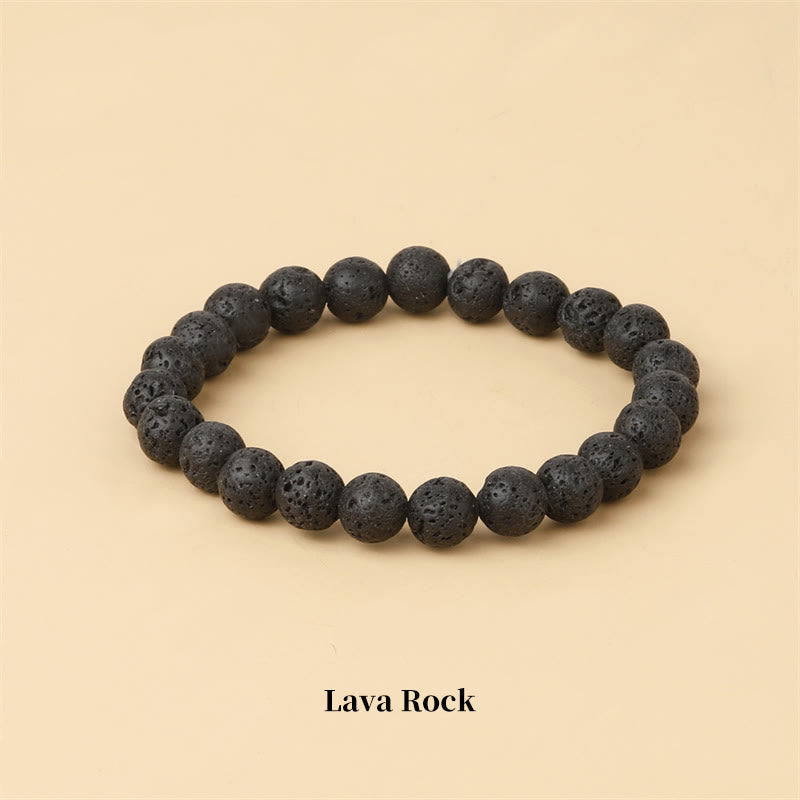 Nimara Ritual Natural Stone Quartz Healing Beads Bracelet