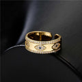 Nimara Ritual Evil Eye Luck Blessing Copper Alloy Ring