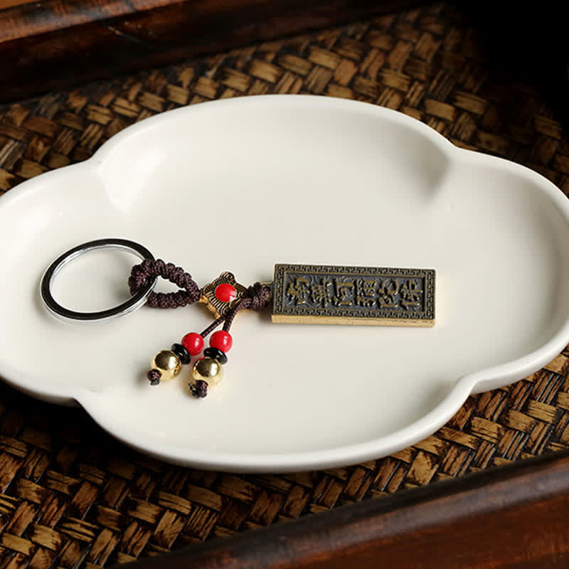 Nimara Ritual Namo Amitabha Peace Blessing Keychain