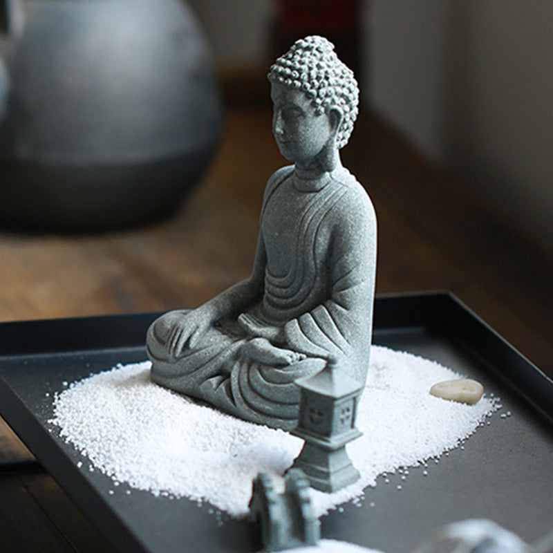 Nimara Ritual Sitting Meditation Buddha Blessing Compassion Decoration