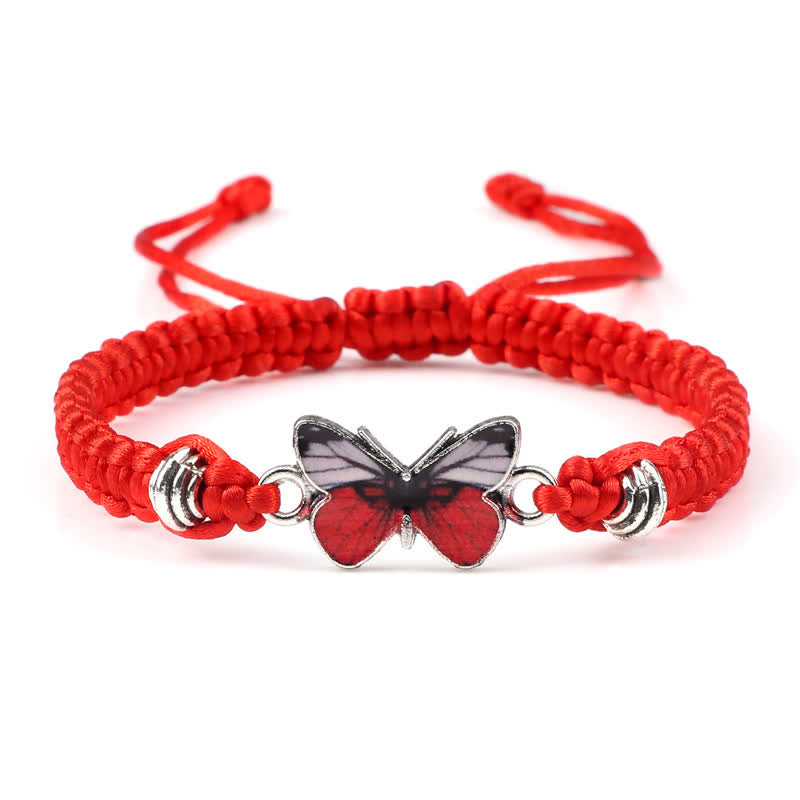 Nimara Ritual Butterfly Freedom Love String Charm Bracelet