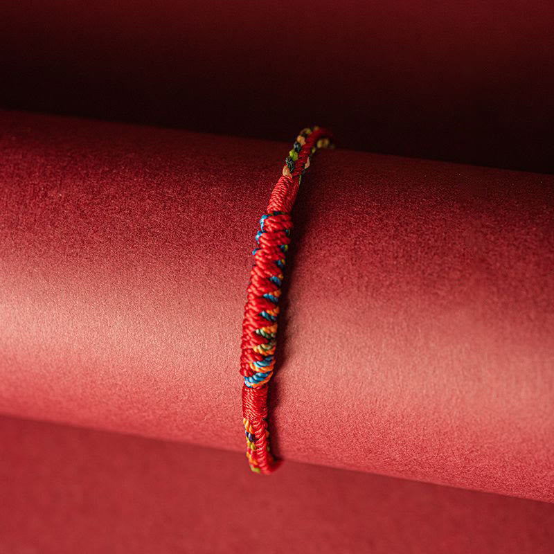 Nimara Ritual Handmade Five Color Thread Protection Bracelet