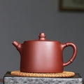 Nimara Ritual Handmade Vintage Bamboo Purple Clay Kung Fu Teapot