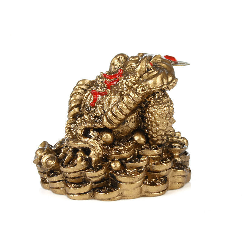 Nimara Ritual FengShui Wealth Lucky Frog Decoration