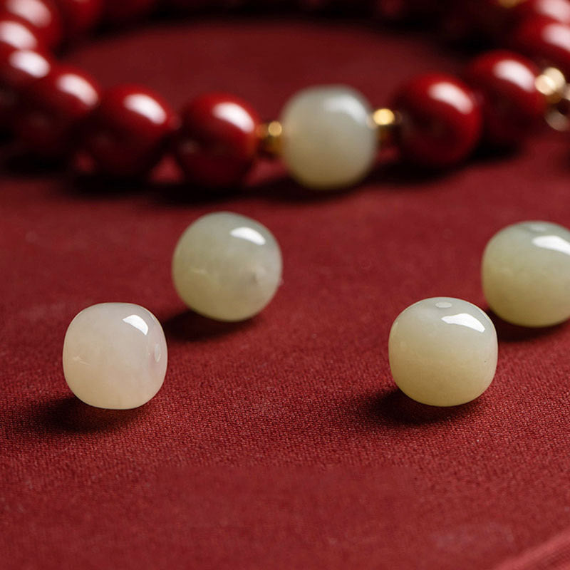 Nimara Ritual Cinnabar Jade Healing Protection Charm Bracelet