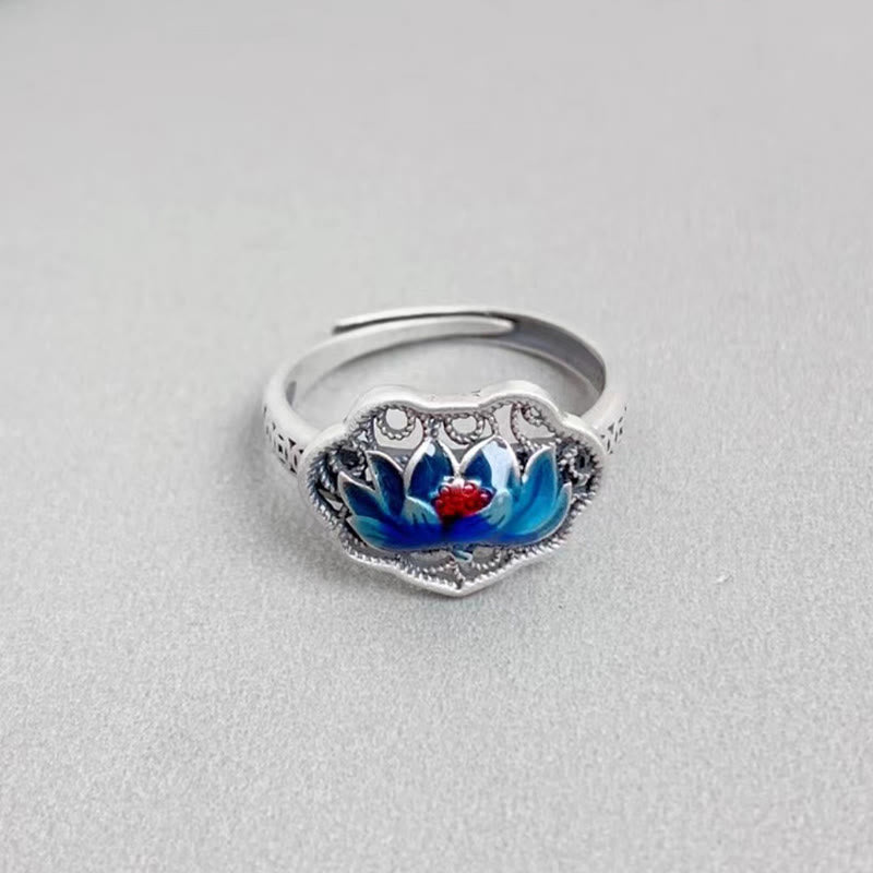 Nimara Ritual Lotus Auspicious Cloud New Beginning Necklace Pendant Ring