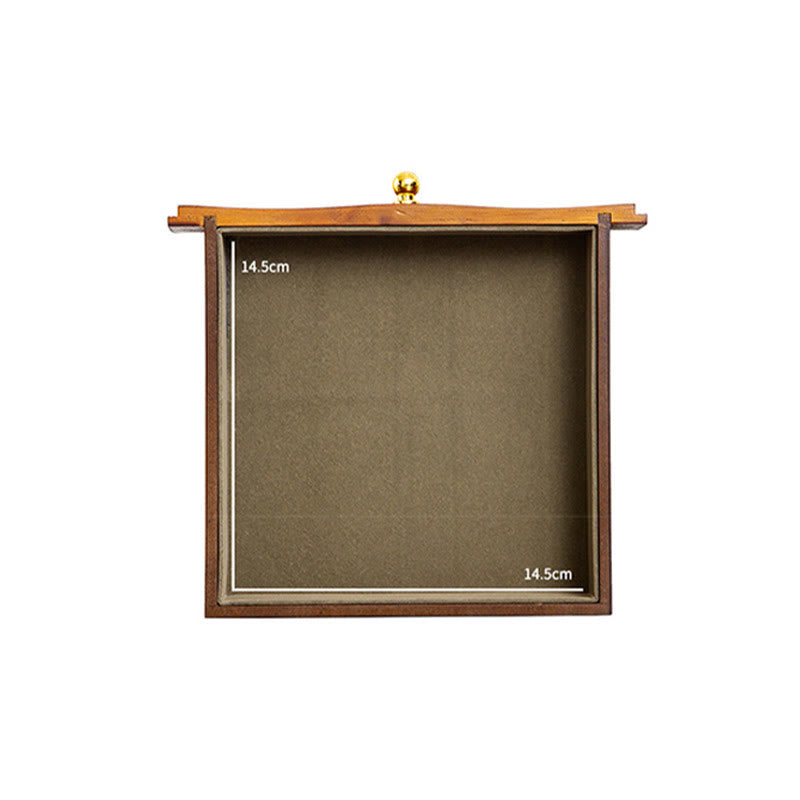 Nimara Ritual Vintage Large Capacity Wooden Jewelry Box Jewelry Storage Box With Mirror