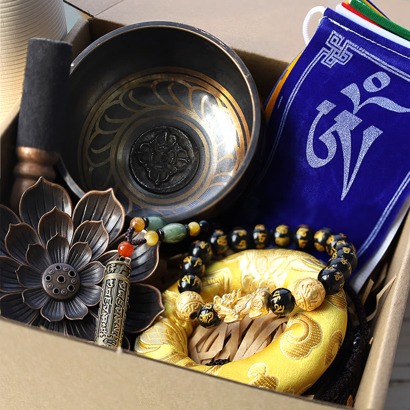 Nimara Ritual Tibetan Om Mani Padme Hum Gift Bundle