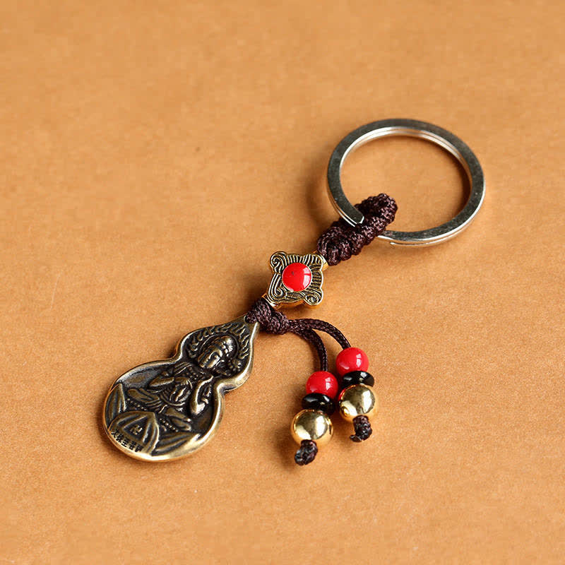 Nimara Ritual Mahasthamaprapta Bodhisattva Buddha Blessing Keychain