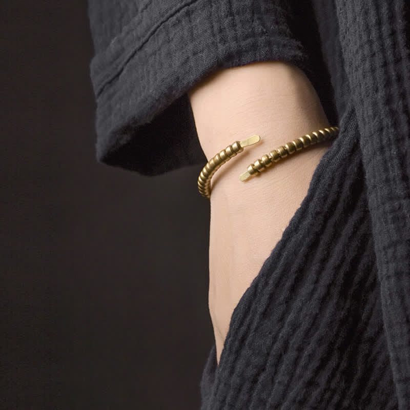 Nimara Ritual Vintage Design Copper Balance Adjustable Cuff Bracelet