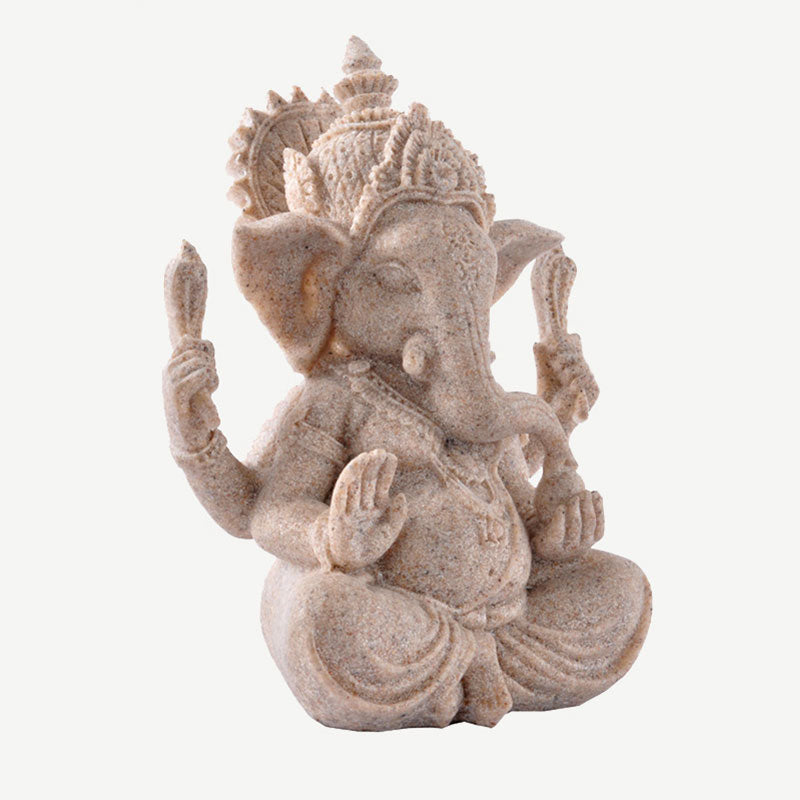 Nimara Ritual Ganesh Ganpati Elephant Statue Wealth Blessing Home Decoration