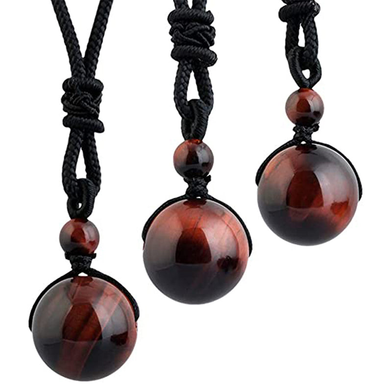 Nimara Ritual Tibetan Tiger's Eye Protection Necklace