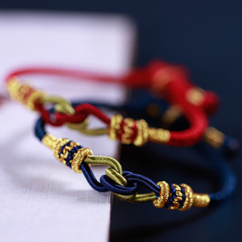 Nimara Ritual Handmade Knotting Faith Strength Braid String Bracelet